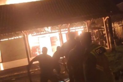 Kebakaran di Blora – 3 Rumah Kayu Ludes gegara Lupa Matikan Kompor