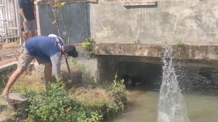 Tepergok Beraksi – Maling Motor di Indramayu Diamuk Massa hingga Lompat ke Sungai