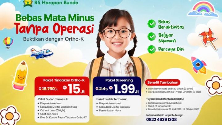 Facing Challenges: Mengenal Ortho-K, Solusi Kontrol Mata Minus Anak Tanpa Operasi