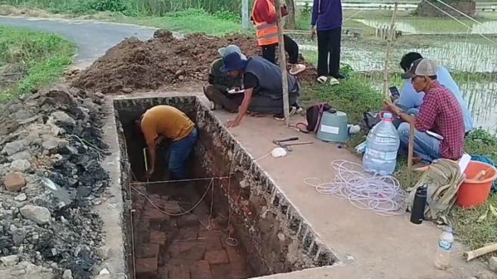 Arkeolog Temukan Situs Majapahit di Bawah Jalan Desa Mojokerto – Begini Wujudnya