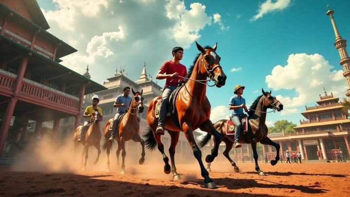 Historic Moment: Unik! Drag Layang-Layang di Tulungagung, Adu Cepat Turunkan Layangan