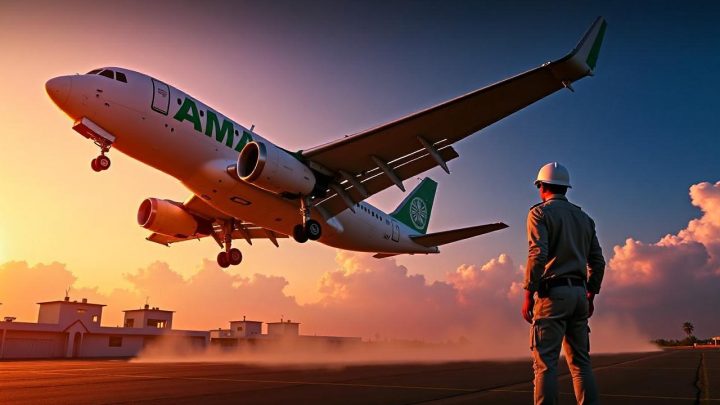 Sepak Terjang M Mbalingga – Pimpinan KKB Baru Foto di Atas Pesawat AMA yang Dibakar