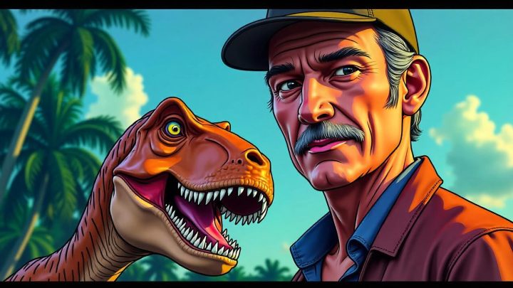 Profil Sam Neill, Bintang Jurassic Park yang Meninggal Dunia