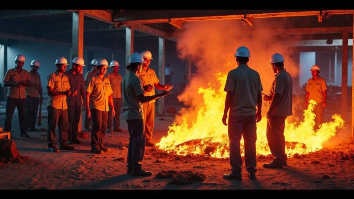 Ngeri! Kebakaran Pabrik Sepatu – Puluhan Pekerja Tewas