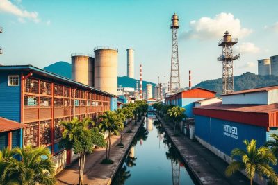 Puting Beliung Terjang Kawasan Industri di Batam, Atap Rusak Material Bangunan Berserakan