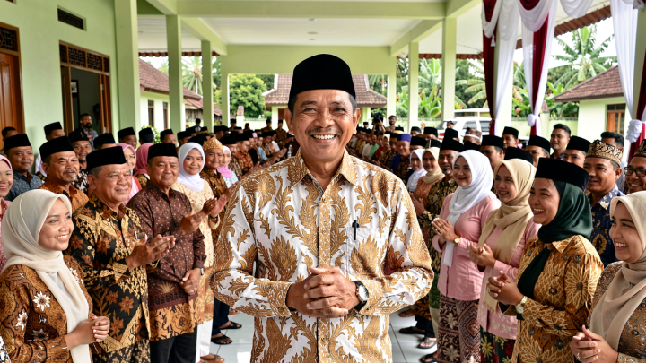 Haru dan Bahagia, Menag Nasaruddin Umar Hadiri Nikah Massal Gratis di Pemalang