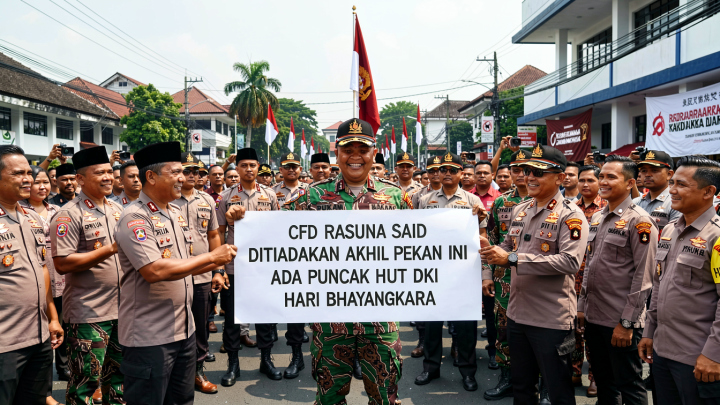 CFD Rasuna Said Ditiadakan Akhir Pekan Ini, Ada Puncak HUT DKI dan Hari Bhayangkara