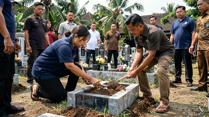 Viral Aksi Anak Bongkar Makam Ibu di Tangsel gegara Tersinggung Ucapan Paman