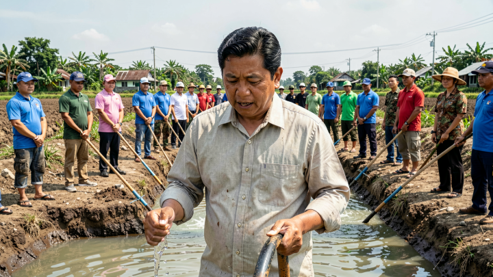 Mentan Amran Genjot Infrastruktur Pengairan – Antisipasi Kekeringan Dampak El Nino