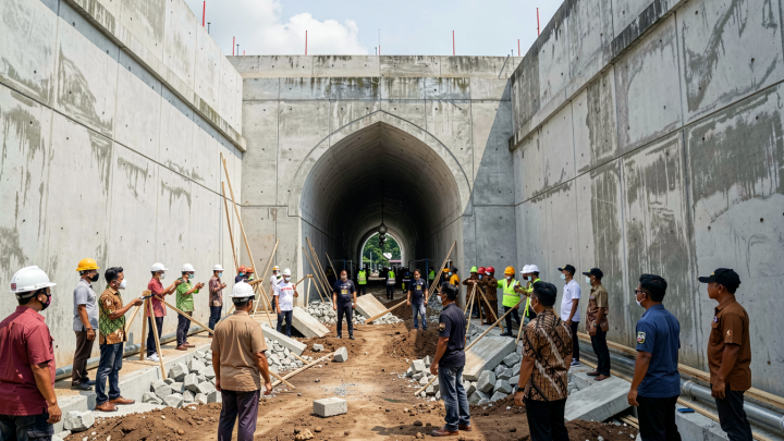 Cerita Pembangunan Terowongan Silaturahmi Istiqlal-Katedral, Sempat Terkendala Pipa Belanda