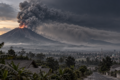 Gunung Semeru Erupsi, Sebaran Debu Vulkanik Capai Malang hingga Lumajang