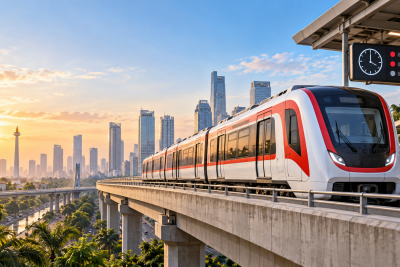 LRT Jakarta Rute Kelapa Gading-Manggarai Masuk Tahap Uji Coba, Cek Jadwalnya