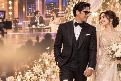 Perjalanan Cinta Andre Taulany dan Amanda Rigby, Ketemu di Acara TV hingga Akhirnya Menikah