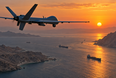 Lagi, Iran Tembak Jatuh Drone Mata-Mata AS MQ-1 di Selat Hormuz