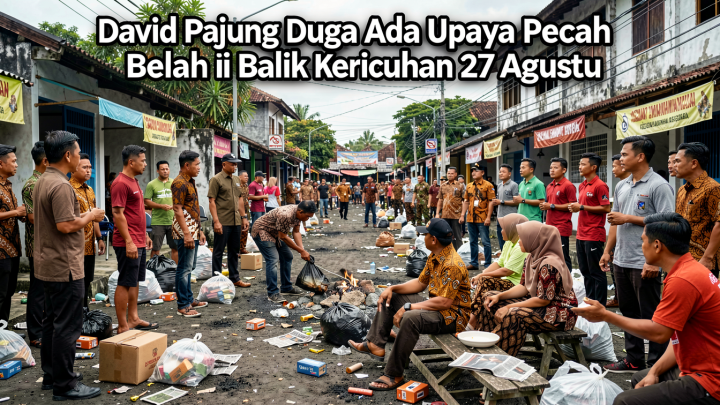 David Pajung Duga Ada Upaya Pecah Belah di Balik Kericuhan 27 Agustus