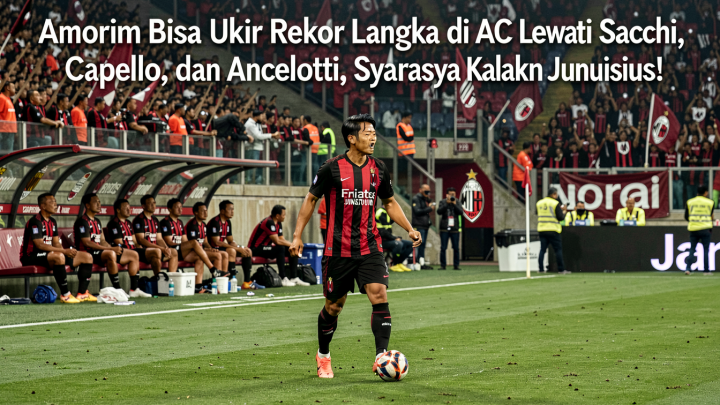 Amorim Bisa Ukir Rekor Langka di AC Milan Lewati Sacchi, Capello, dan Ancelotti, Syaratnya Kalahkan Juventus!