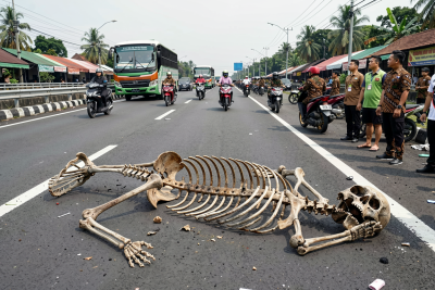 Kronologi Mayat Mozza Ditemukan Tinggal Kerangka di Tol Jangli Semarang