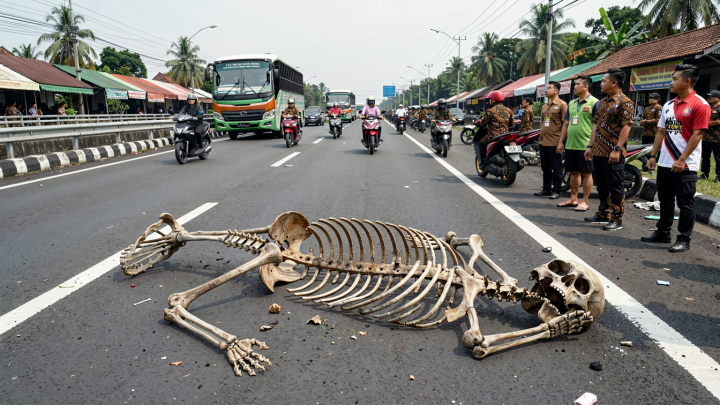 Kronologi Mayat Mozza Ditemukan Tinggal Kerangka di Tol Jangli Semarang