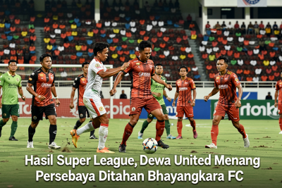 Hasil Super League: Dewa United Menang, Persebaya Ditahan Bhayangkara FC