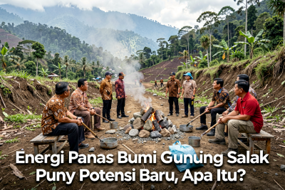Energi Panas Bumi Gunung Salak Punya Potensi Baru, Apa Itu?