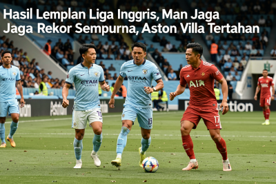 Hasil Lengkap Liga Inggris: Man City Jaga Rekor Sempurna, Tottenham dan Aston Villa Tertahan