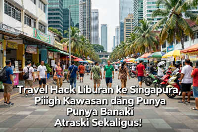 Travel Hack Liburan ke Singapura: Pilih Kawasan yang Punya Banyak Atraksi Sekaligus!