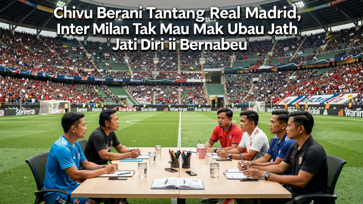 Chivu Berani Tantang Real Madrid: Inter Milan Tak Mau Ubah Jati Diri di Bernabeu