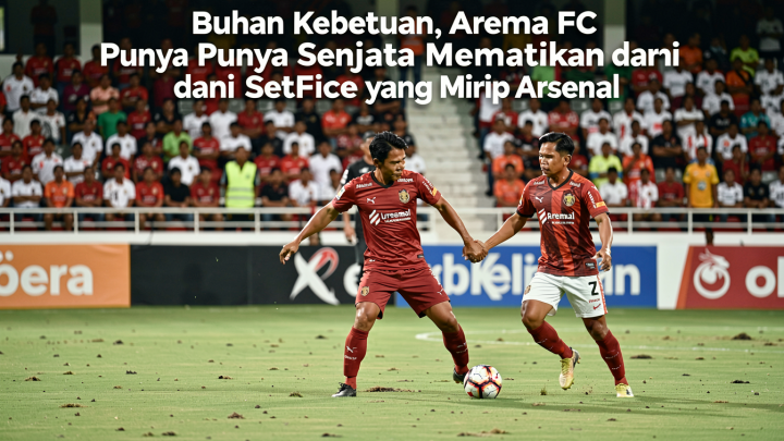 Bukan Kebetulan, Arema FC Punya Senjata Mematikan dari Set Piece yang Mirip Arsenal