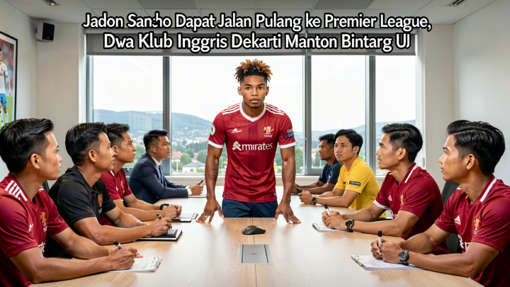 Jadon Sancho Dapat Jalan Pulang ke Premier League, Dua Klub Inggris Dekati Mantan Bintang MU